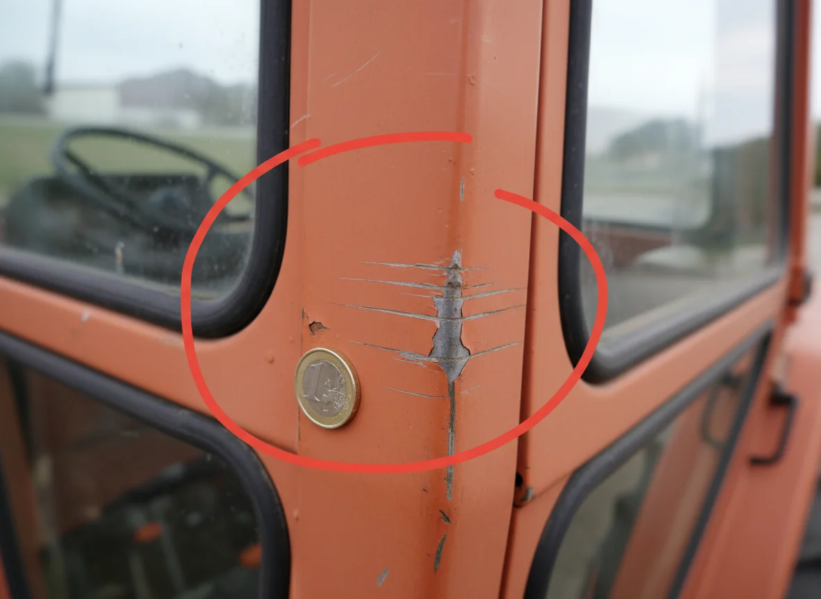 Dettaglio graffi esterni