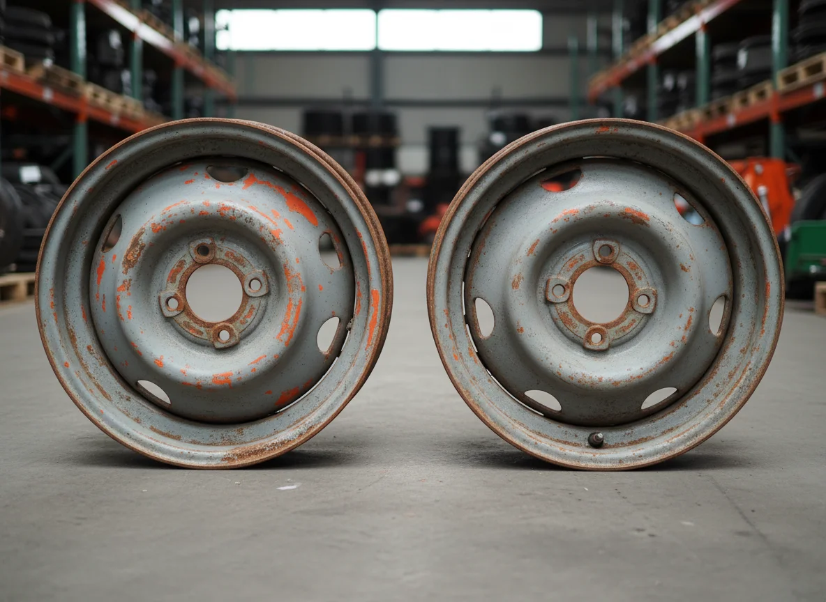 Cerchi Anteriori 11.2-24 Completi Usati